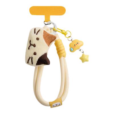 福喵萌趣治愈毛绒手机链手腕链