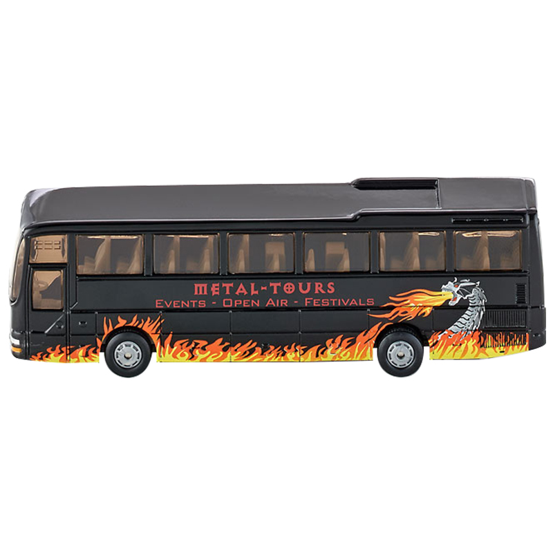 siku曼恩长途大巴1624儿童仿真公共汽车模型男孩公交巴士玩具礼盒