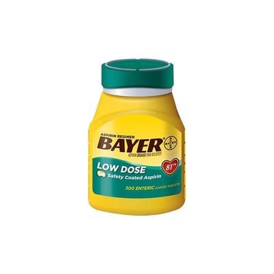 【自营】会员专享Bayer拜耳阿司匹林肠溶片 缓解疼痛 解热镇痛