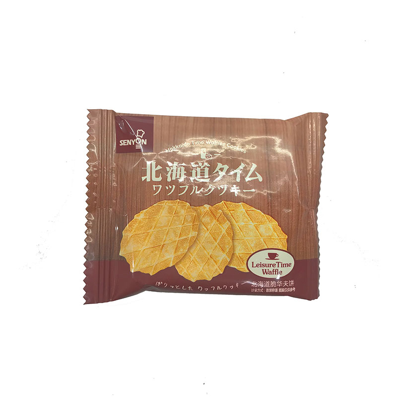 北海道脆华夫饼薄饼干500g休闲食品零食喜饼下午茶点心喜礼伴手礼
