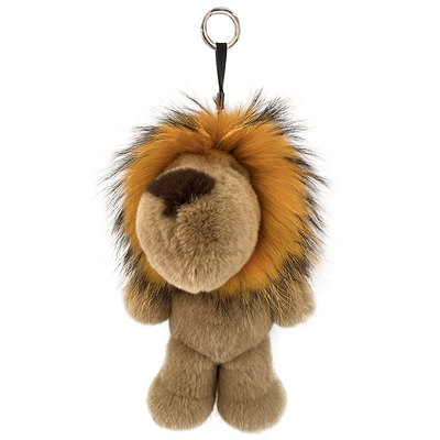 毛绒狮子包包玩偶挂件礼物推荐