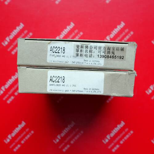 议价Ifm AC2218 易福门全新AS-i从站模块 SmartLine25 4AO (C) C