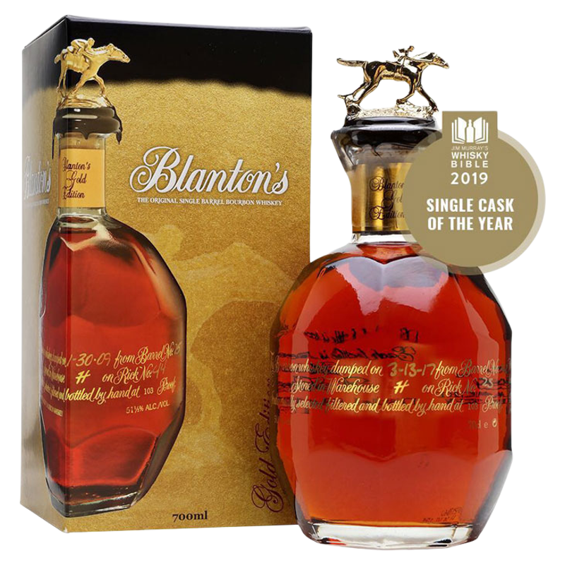 洋酒blanton'sgold波兰波兰顿奖