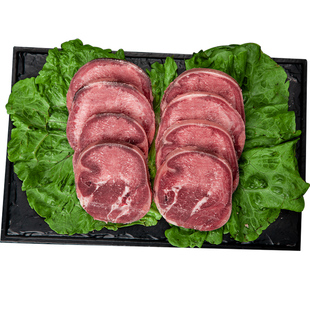 熊哥严选安格斯牛舌芯去皮厚切整条切片新鲜牛舌片牛舌卷和牛食材