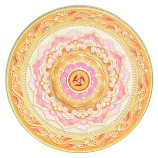 敦煌研究院好运转来旋转镜敦煌文创镜子随身镜铜镜新婚礼物伴手礼