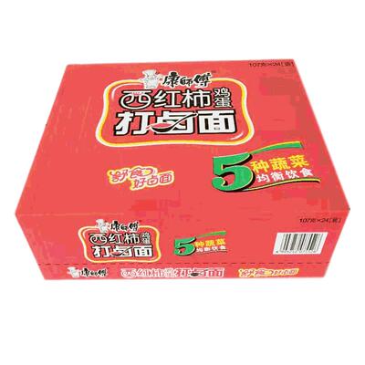 康师傅袋装西红柿打卤面整箱包邮