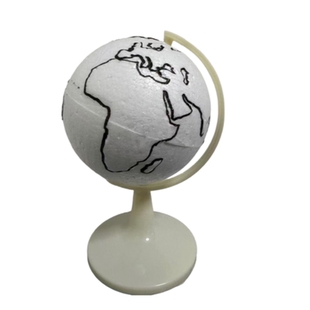 地球仪制作材料包初中地理VR教程成品七年级地理泡沫半成品