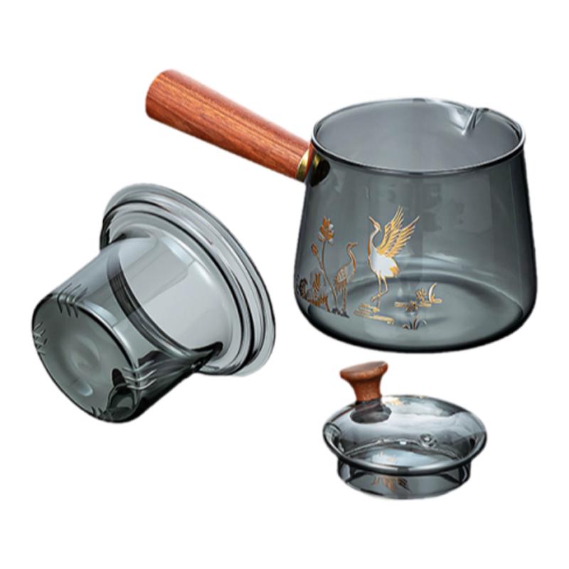 轻奢高档玻璃功夫茶具套装耐热