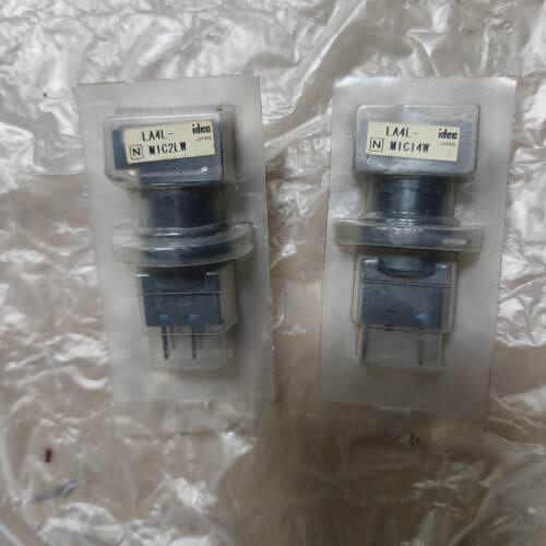 询原装IDEC和泉平头方形按钮开关LA4L-M1C2LW
