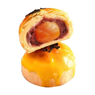 咸蛋黄酥雪媚娘夹心面包整箱早餐月饼零食休闲食品小吃网红旗舰店