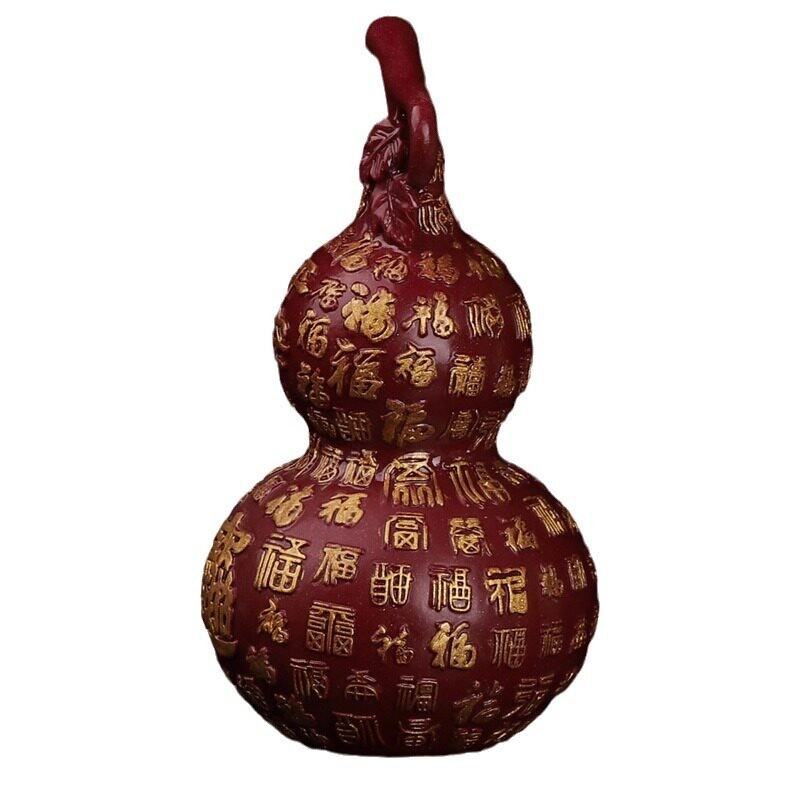 朱砂百福葫芦摆件平安纳福送礼