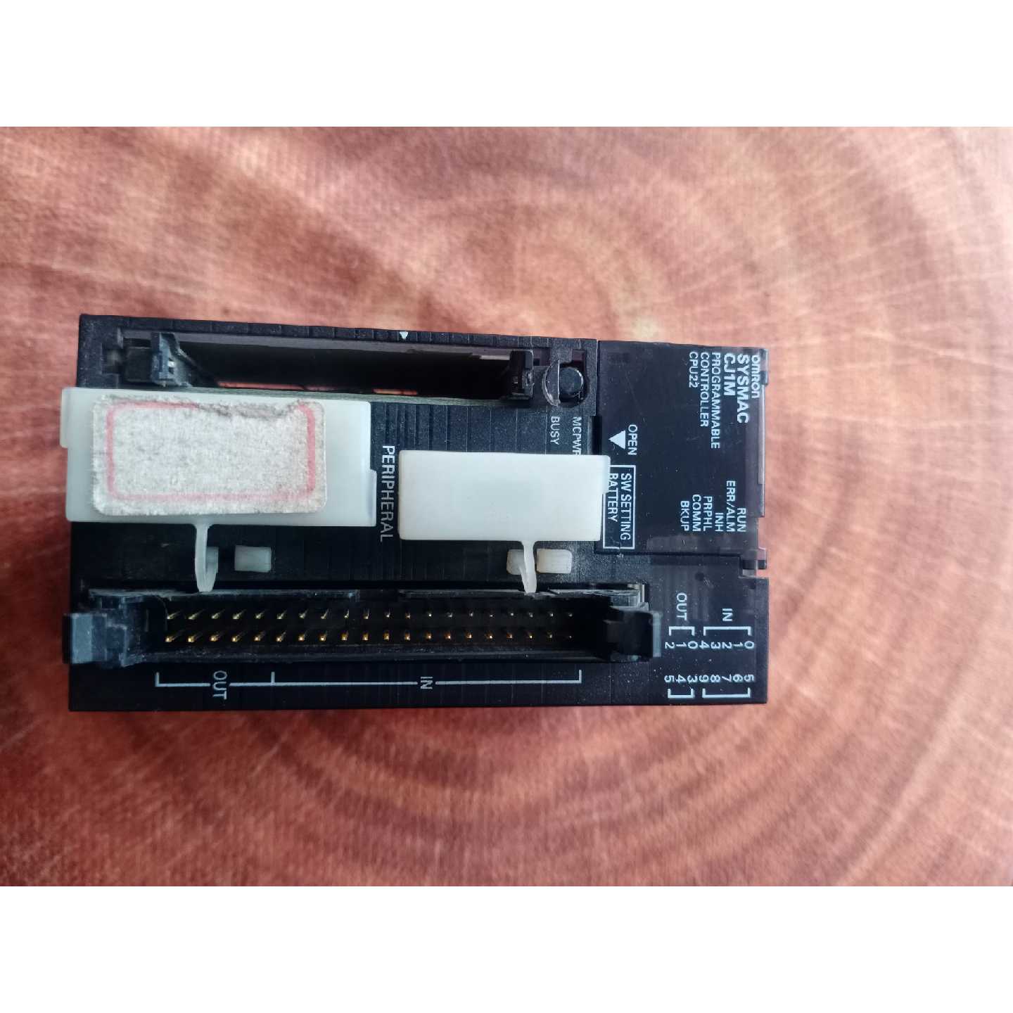 议价拆机一台原装欧姆龙PLC模块CJ1MCPU22功能正常3可维修