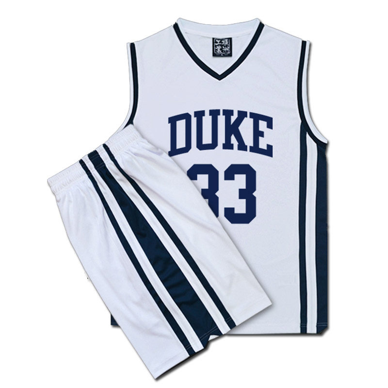 杜克大学男女篮球服定做球衣欧文训练服套装定制比赛服篮球衣队服