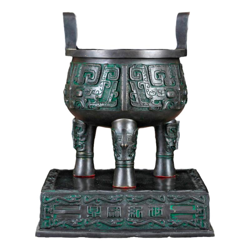 摆件办公室铜鼎工艺品