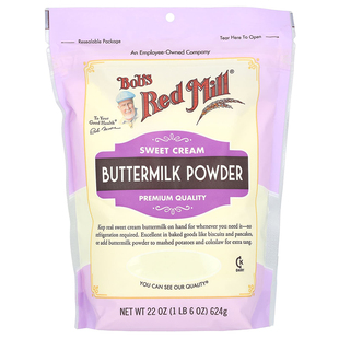 美国Now foods Buttermilk Powder白脱牛奶粉酪乳粉甜奶油粉烘焙
