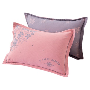 纯棉纱布儿童枕套加厚2024新款非一次性单个40X60夏天高级感一对