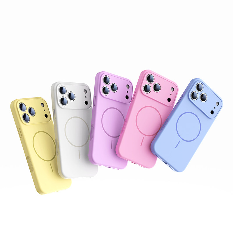 车虫适用苹果18/17promax手机壳iPhone16/15新款magsafe磁吸保护套13超薄散热14plus液态硅胶12镜头全包防摔