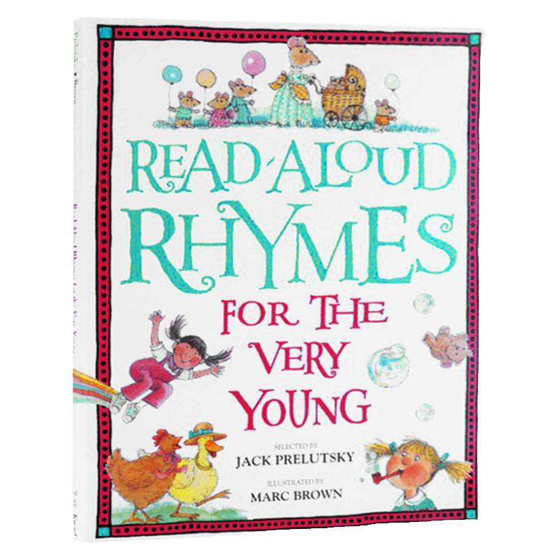英文原版 学前儿童英语诗歌朗诵韵文 Read-Aloud Rhymes for the Very Young 美国共同核心课程标准文本范例 全英文版进口英语书籍