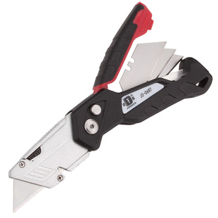 勾刀折叠美工刀多功能梯形刀片工业用加厚大鹰钩刀刀架工具电工刀