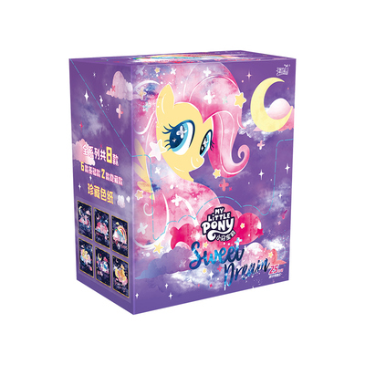 卡游小马宝莉G4亚克力色纸