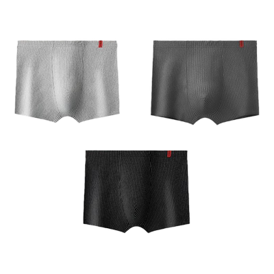 花花公子男士平角裤舒适透气