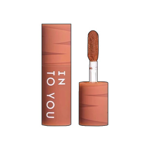 两支包邮！into you女主角唇颊两用唇泥小样哑光雾面EM08显白口红