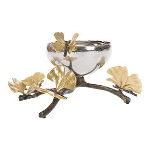 美国Michael Aram不锈钢果盆干果盘小碗坚果盘客厅家用茶点零食碗