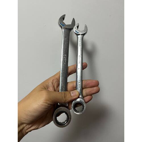 【请询价】世达全抛光开口快扳两用快速棘轮汽修梅板子1418各