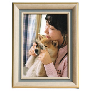 相框摆台洗照片做成相册框架打印加定制6寸7寸8六七实木质a4挂墙