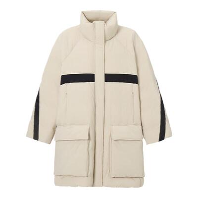 LEDIMWANG撞色oversize羽绒服女