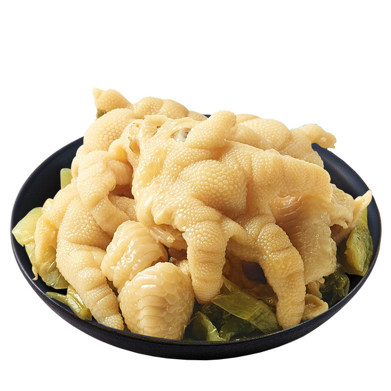 来伊份老坛酸菜脱骨凤爪酸辣鸡爪