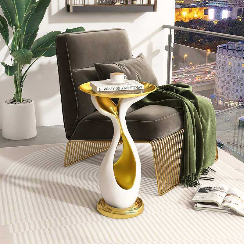 创意艺术大型落地摆件托盘新居奢客厅搬家电视柜轻边沙发乔迁礼品