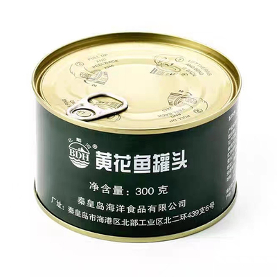 北戴河黄花鱼带鱼罐头下饭菜即食