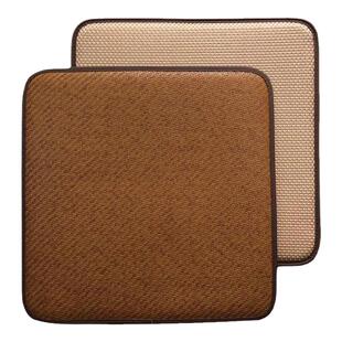 双面坐垫 冬夏两用四季通用舒适透气办公室电脑椅垫沙发坐垫凉席