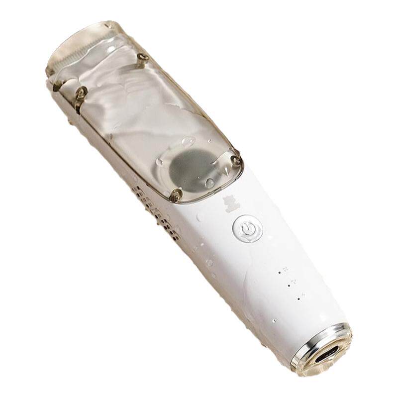 小白熊儿童理发器新生婴儿低音自动吸发剃头发宝宝专用电推剪神器