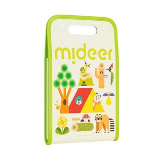 mideer弥鹿手提竖式风琴包试卷夹卷子收纳袋小学生用收纳整理神器科目分类文件夹A4大容量多层插页资料袋便携