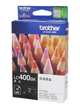 【原装430兄弟lc400bk墨水墨盒】