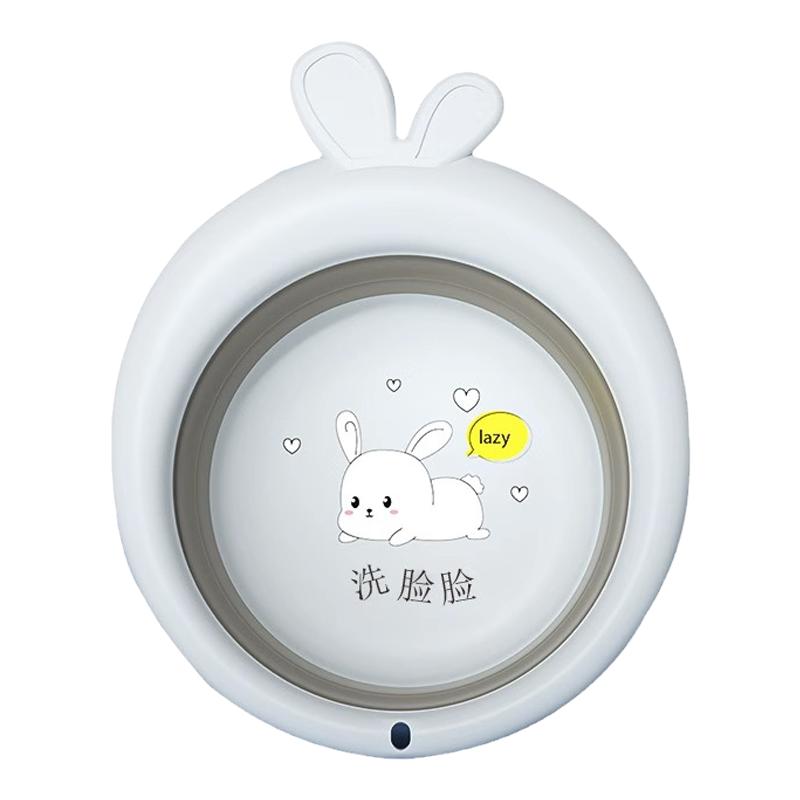 婴儿折叠脸盆家用新生宝宝用品