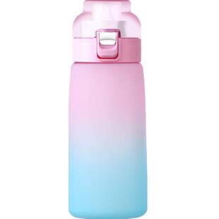 白开水喝出水果味的玩味水杯改变味道口味有吸管杯子学生儿童