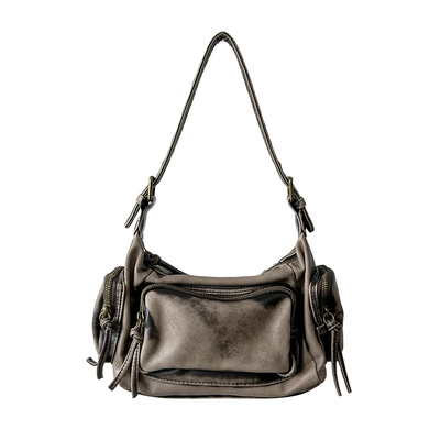 BINGBONG美式复古腋下包