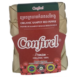 柬埔寨原装进口贡布红胡椒100g现磨调味料欧盟有机认证海鲜腌制