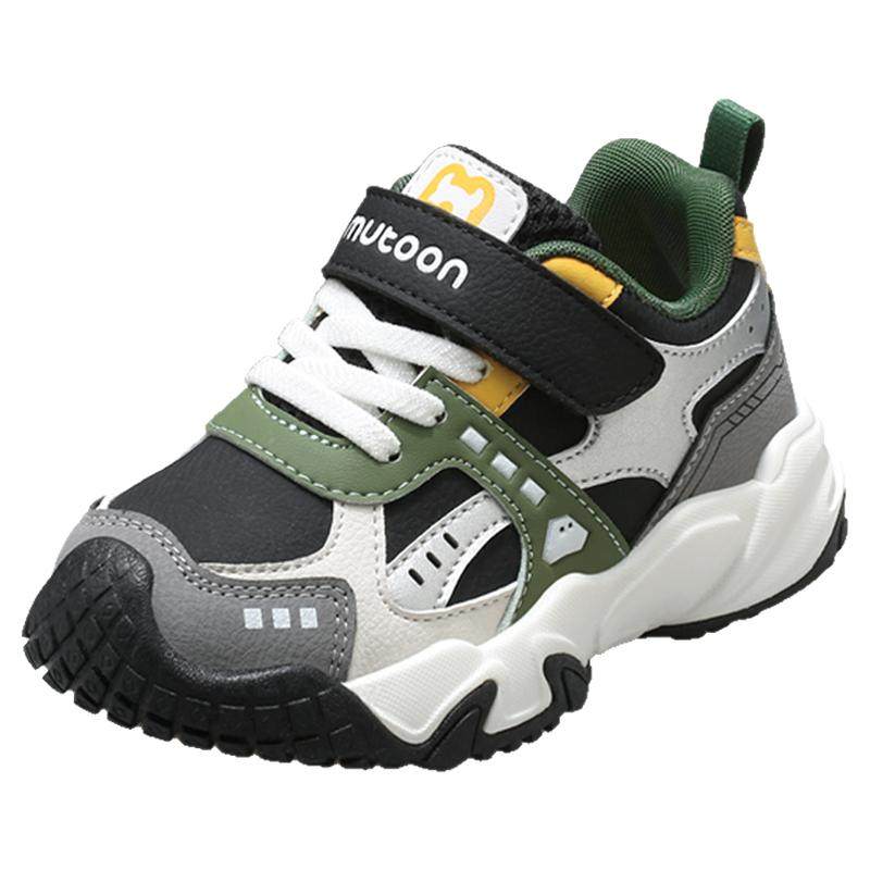 牧童儿童运动鞋2025秋冬新款软底轻便户外登山鞋跑步鞋男童女童鞋