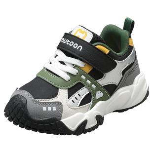 牧童儿童运动鞋2025秋冬新款软底轻便户外登山鞋跑步鞋男童女童鞋