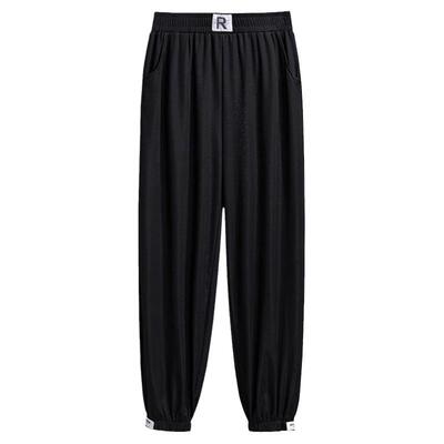 高腰九分薄款冰丝2022特大码加肥