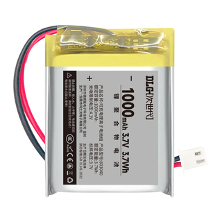 次世代803040聚合物锂电池3.7V大容量1000MAH学生手工DIY带保护板