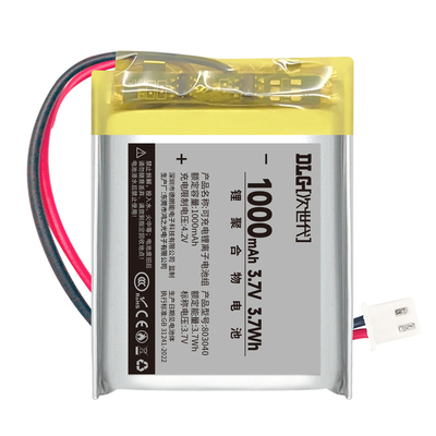 803040聚合物锂电池3.7V大容量