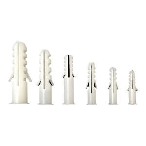 塑料膨胀管胶粒螺栓膨胀管胶塞膨胀螺丝5/6/7/8/10 /12mm配螺钉