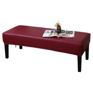 耐脏换鞋凳子套罩防水皮沙发凳套储物长条椅套穿鞋凳子套钢琴椅套