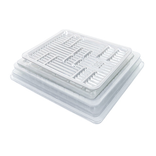 干货土特产塑料托盘干果包装袋内衬PVC内托半斤一斤装PET透明内托