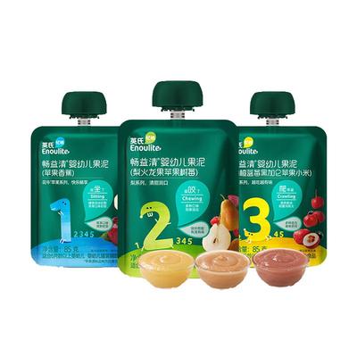 【10袋装】英氏婴儿果泥